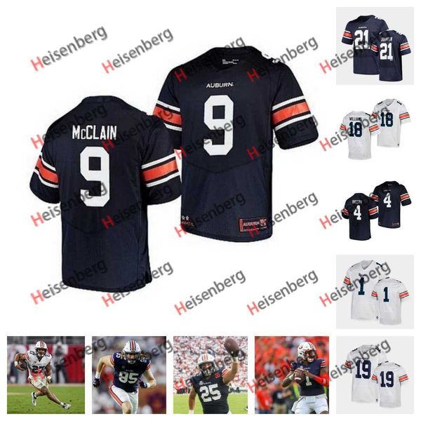 2023 auburn tigers stitched football 52 justin rogers 15 keldric faulk 91 zykeivous walker 32 wesley steiner 10 caleb burton iii 17 robert w, Black